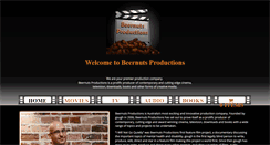 Desktop Screenshot of beernutsproductions.com