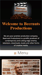 Mobile Screenshot of beernutsproductions.com