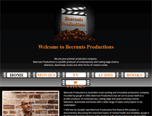 Tablet Screenshot of beernutsproductions.com